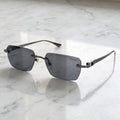Big C Wires, solid grey lenses, Cartier eyewear