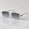 Panther Glasses, grey gradient lenses, Cartier eyewear
