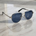 Classic Sunglasses, blue gradient lenses, Cartier eyewear