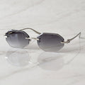 Panther Glasses, grey gradient lenses, Cartier eyewear